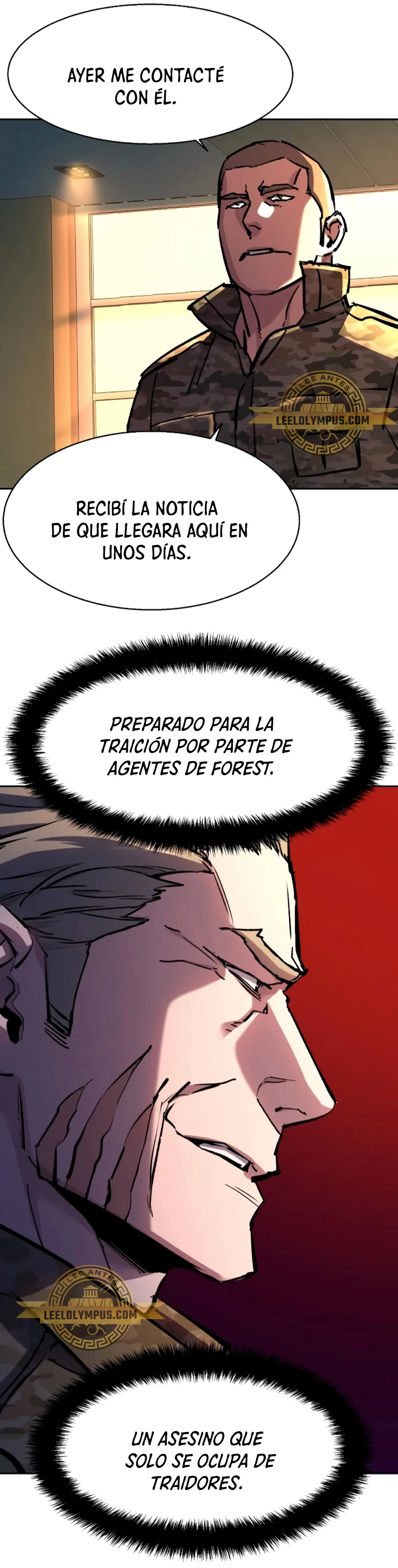 Inscripcion de mercenarios Capitulo 186 página 34