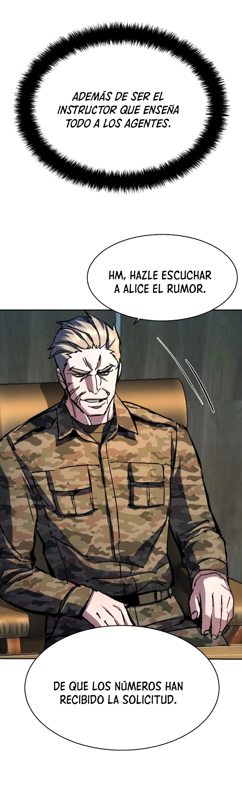 Inscripcion de mercenarios Capitulo 186 página 35