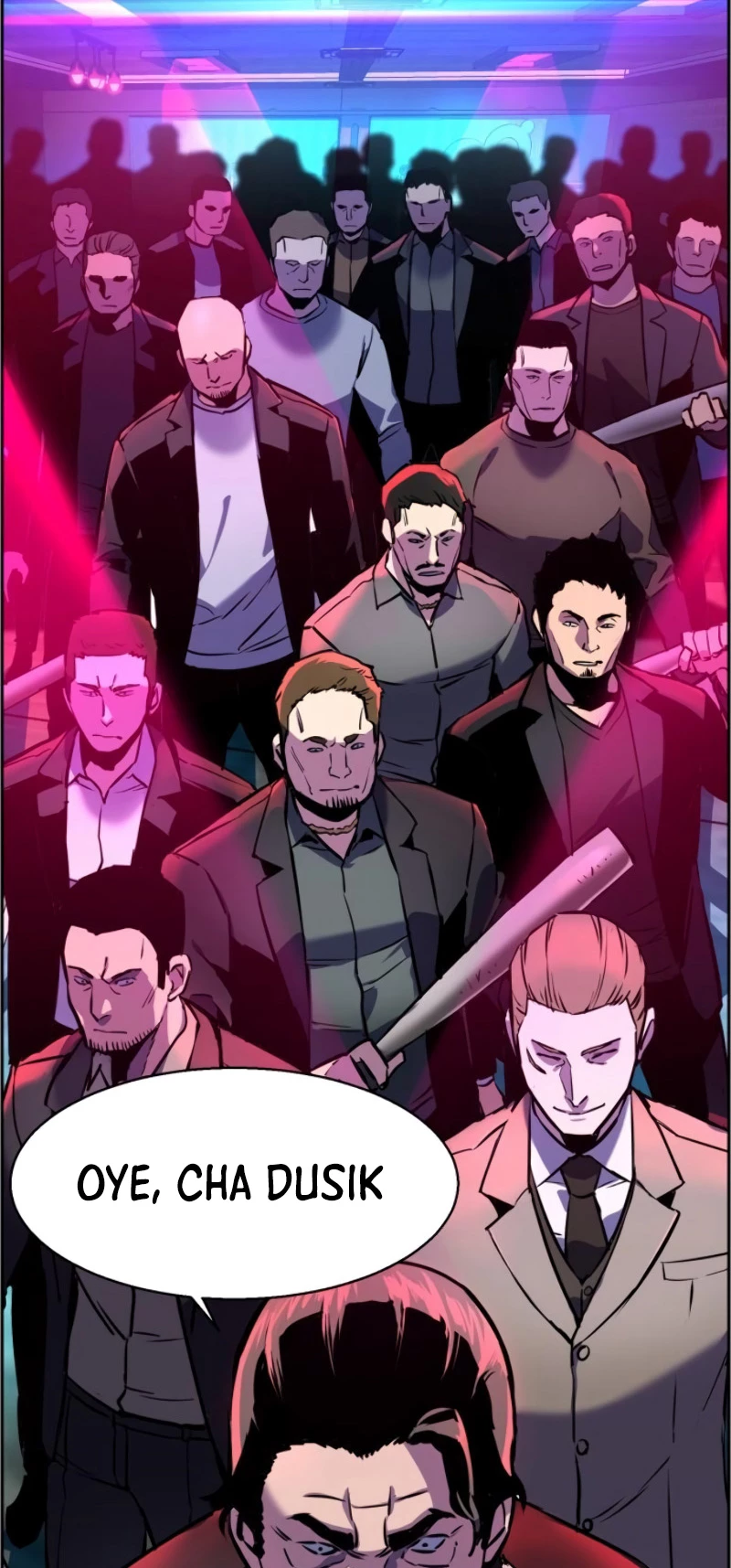 Inscripcion de mercenarios Capitulo 19 página 58