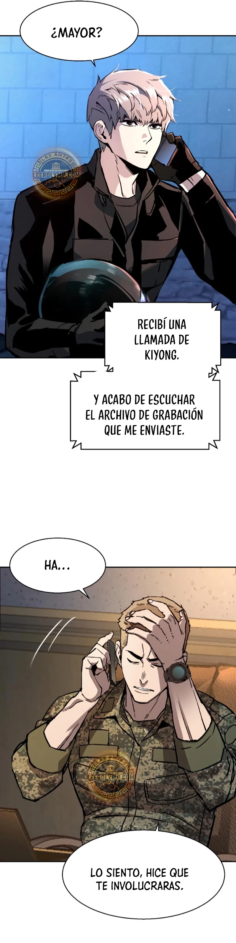 Inscripcion de mercenarios Capitulo 201 página 55