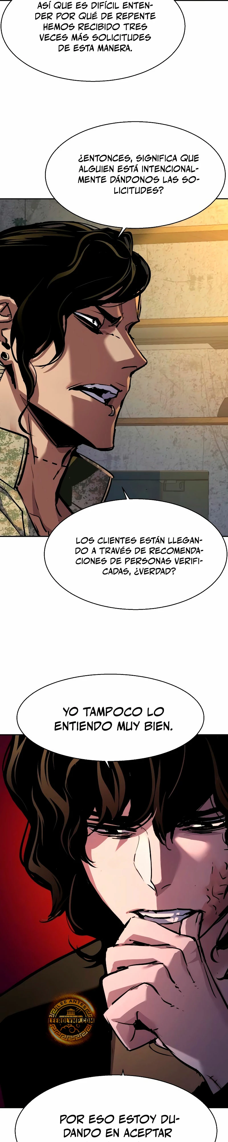 Inscripcion de mercenarios Capitulo 202 página 3