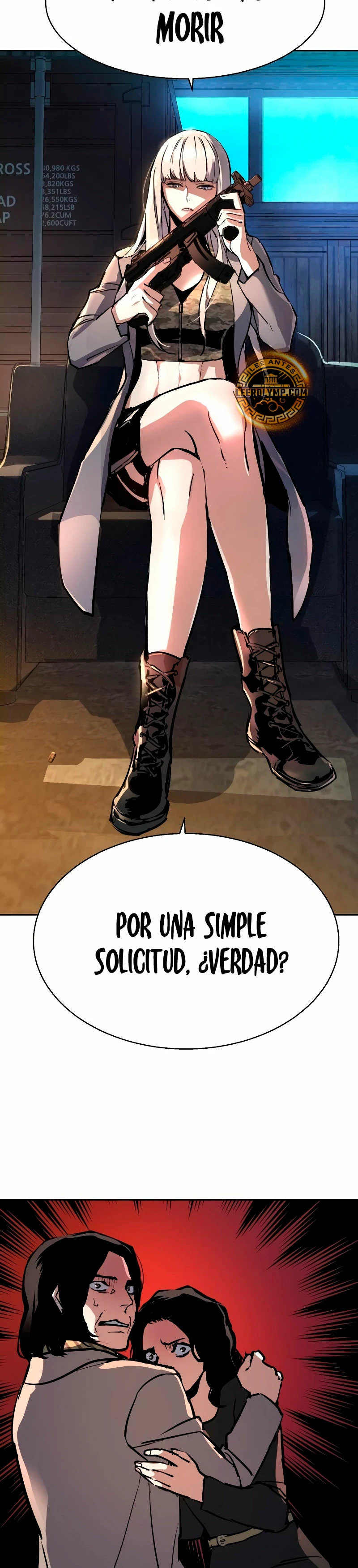 Inscripcion de mercenarios Capitulo 202 página 38