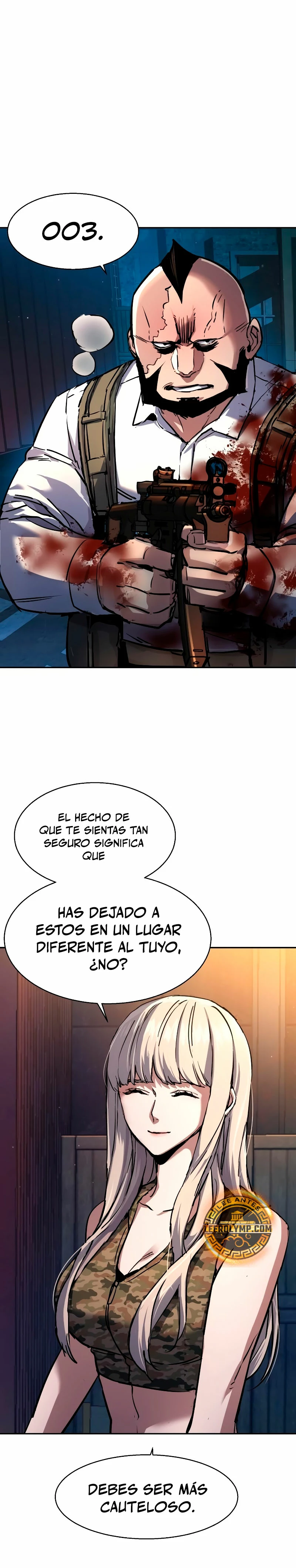 Inscripcion de mercenarios Capitulo 203 página 17