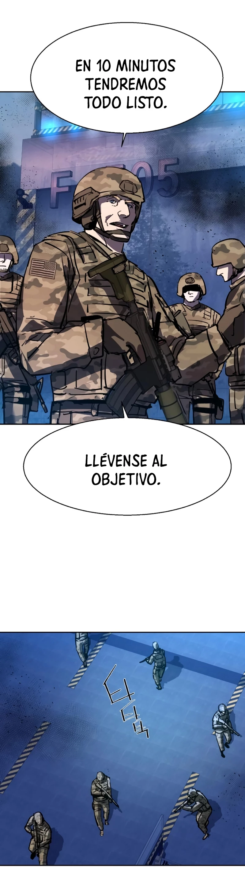 Inscripcion de mercenarios Capitulo 209 página 35