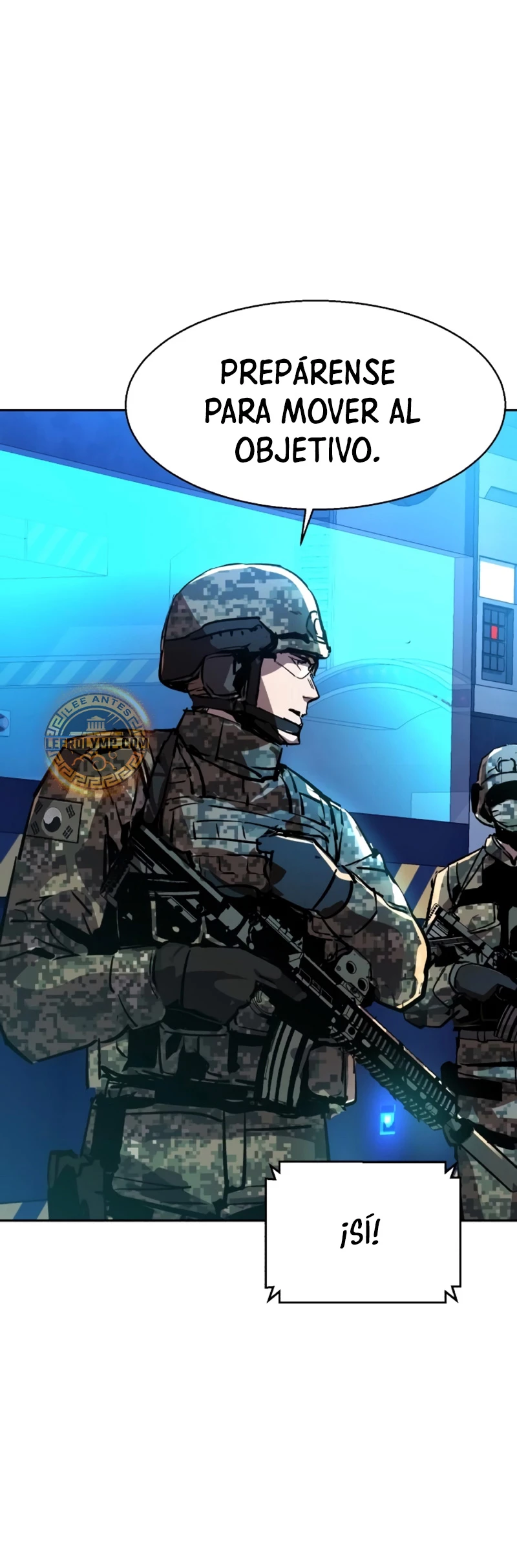 Inscripcion de mercenarios Capitulo 209 página 36