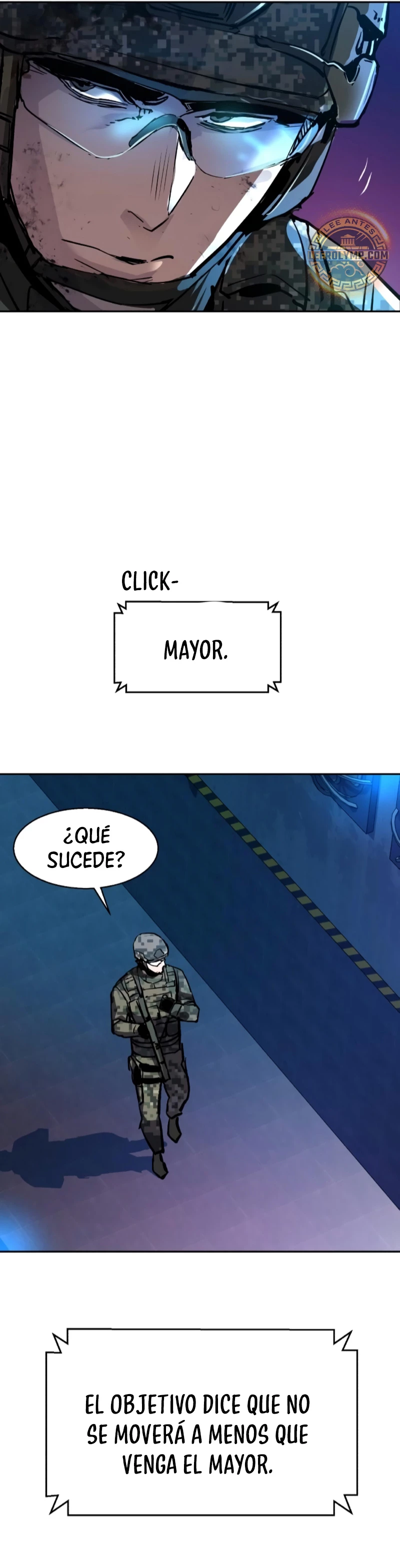 Inscripcion de mercenarios Capitulo 209 página 37