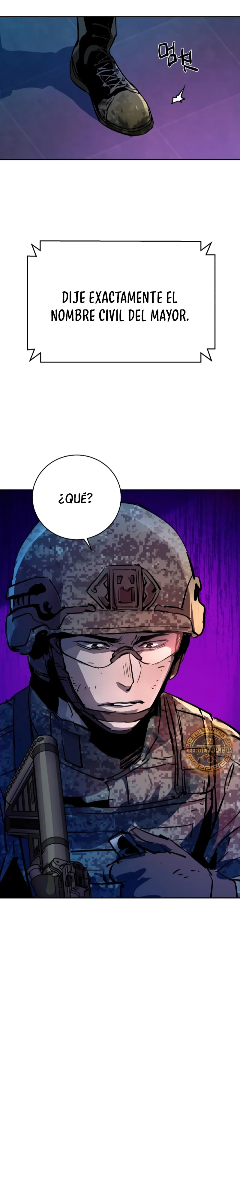 Inscripcion de mercenarios Capitulo 209 página 38