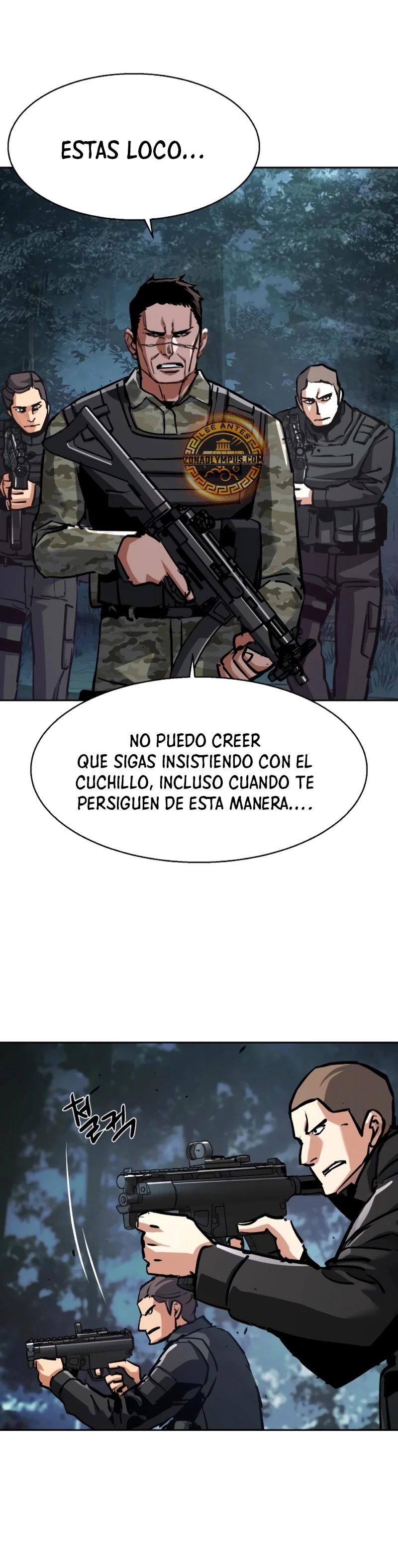 Inscripcion de mercenarios Capitulo 222 página 35