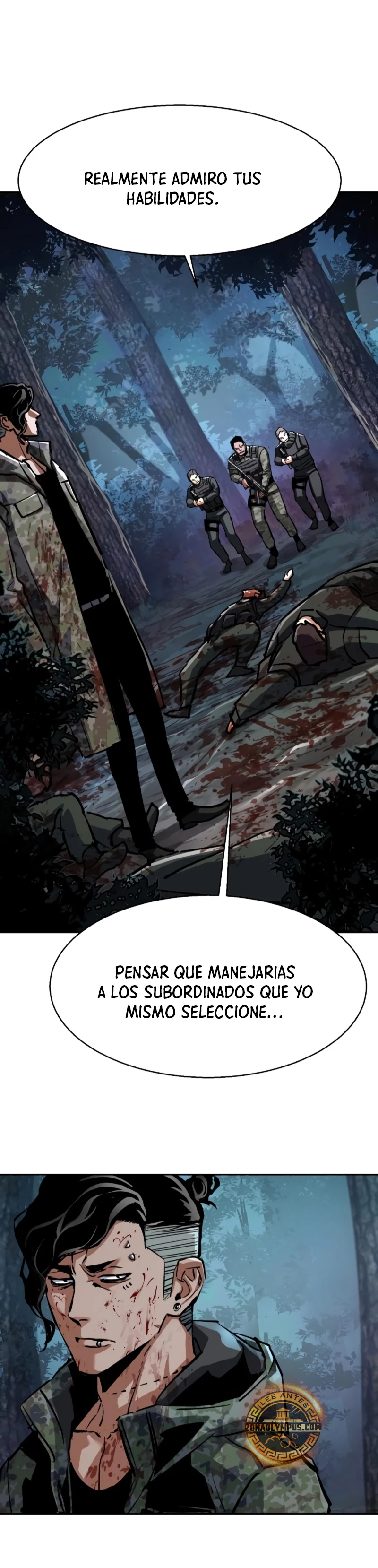 Inscripcion de mercenarios Capitulo 222 página 36