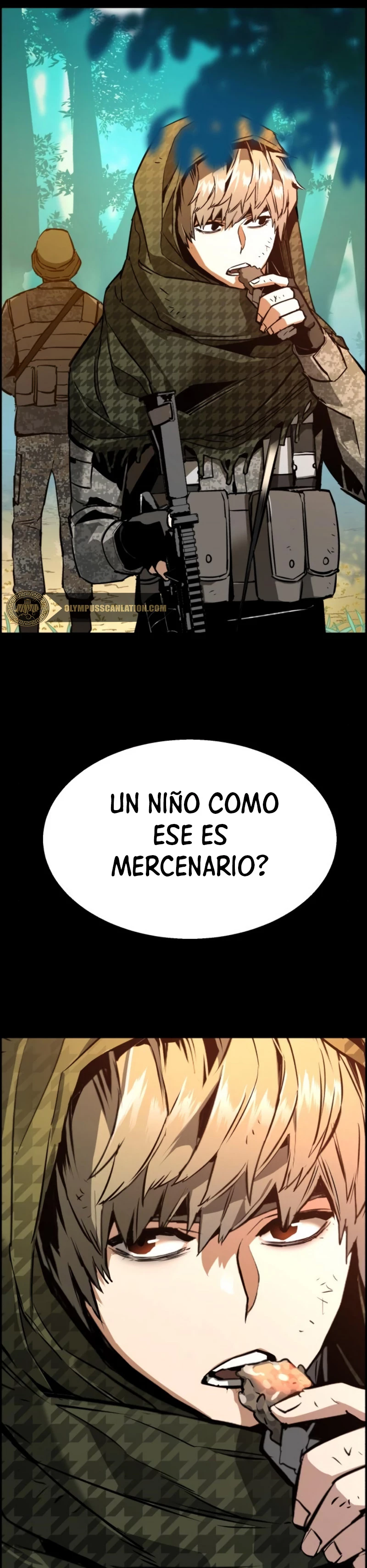 Inscripcion de mercenarios Capitulo 24 página 34