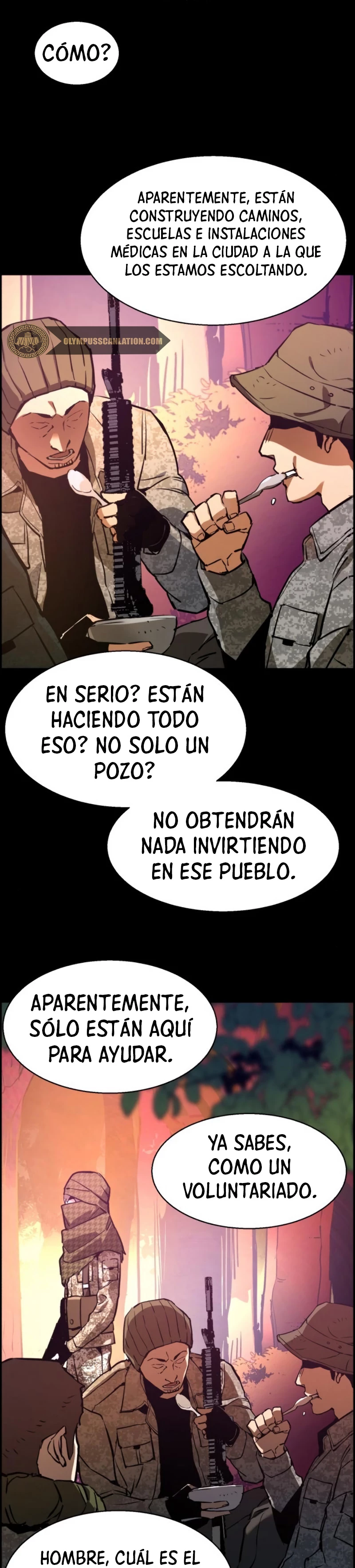 Inscripcion de mercenarios Capitulo 24 página 38