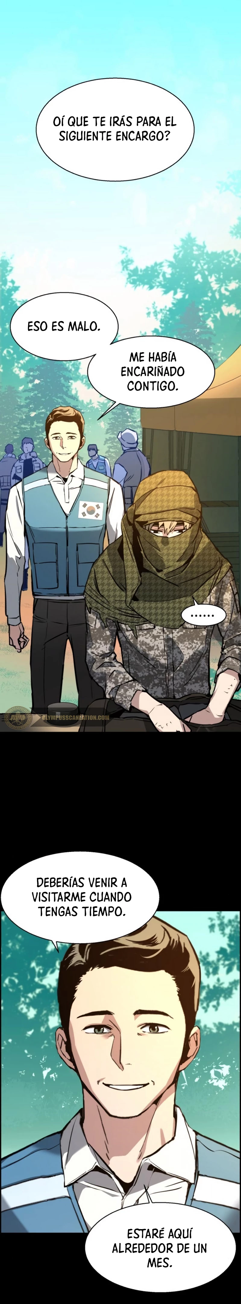 Inscripcion de mercenarios Capitulo 24 página 42