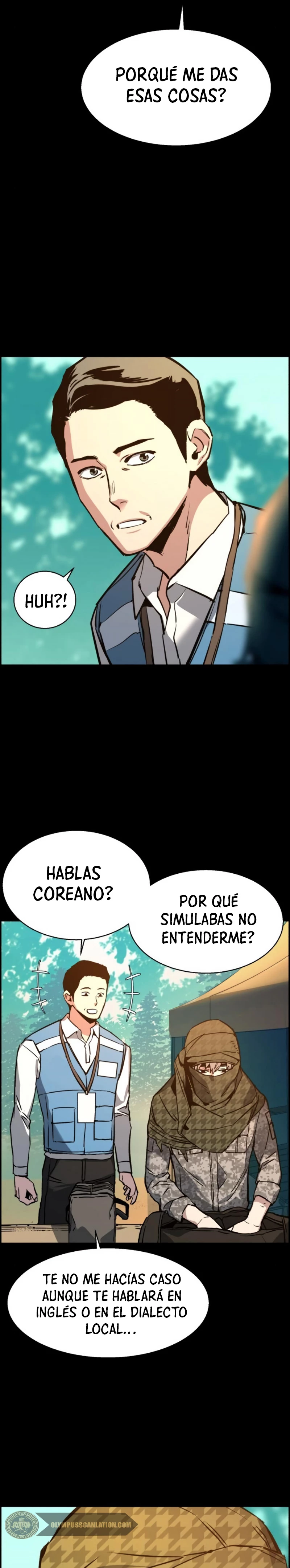 Inscripcion de mercenarios Capitulo 24 página 44