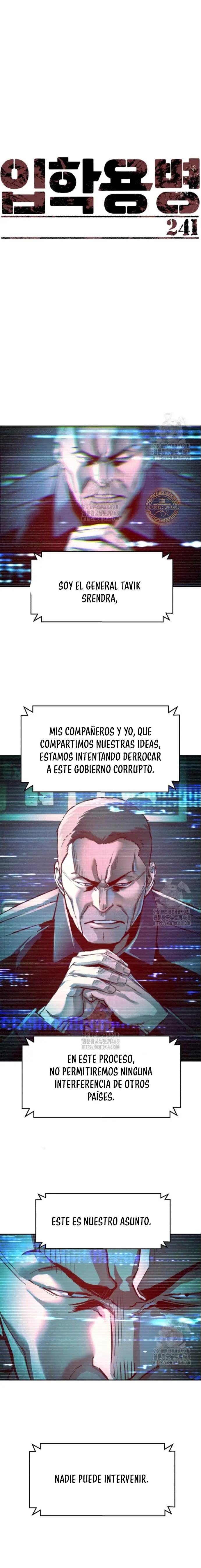 Inscripcion de mercenarios Capitulo 241 página 2