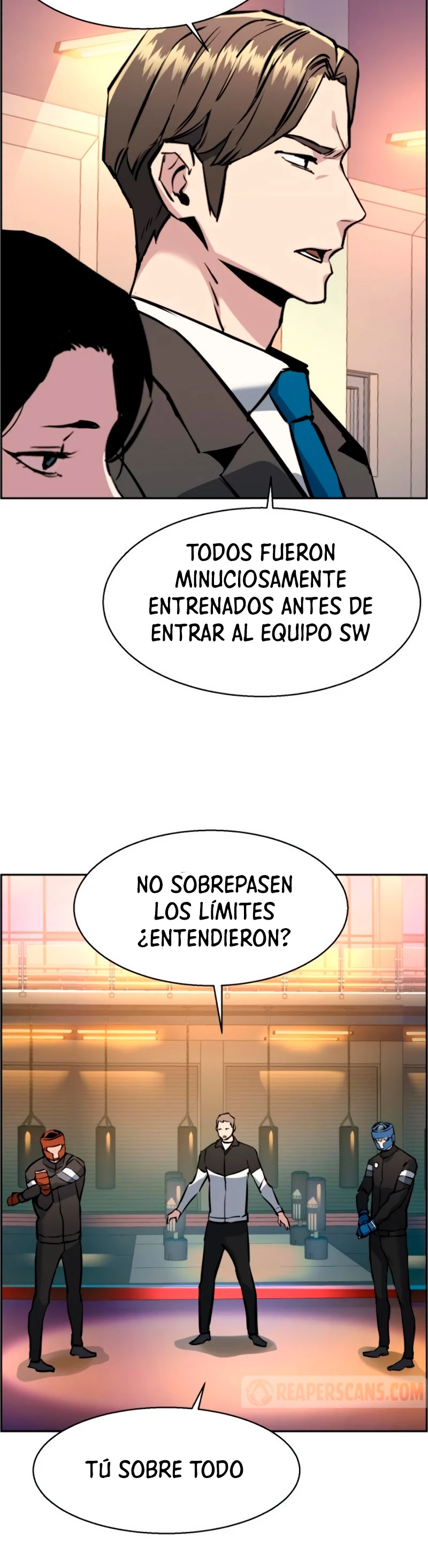 Inscripcion de mercenarios Capitulo 25 página 41