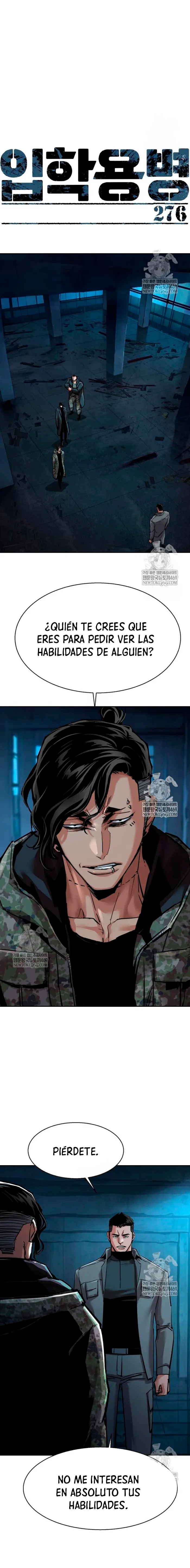 Inscripcion de mercenarios Capitulo 276 página 2