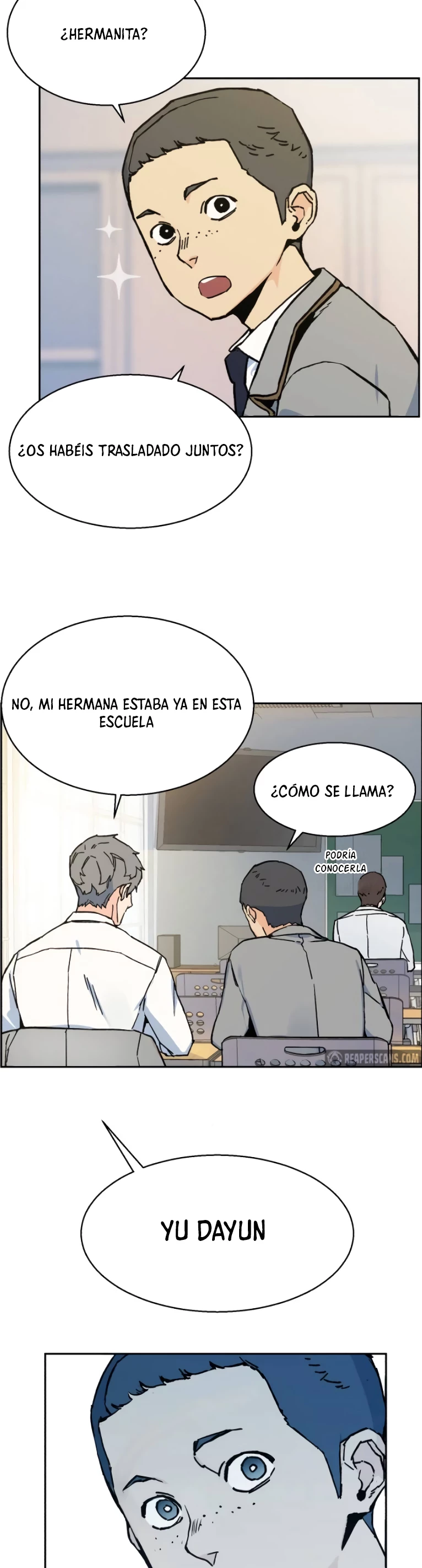 Inscripcion de mercenarios Capitulo 3 página 17