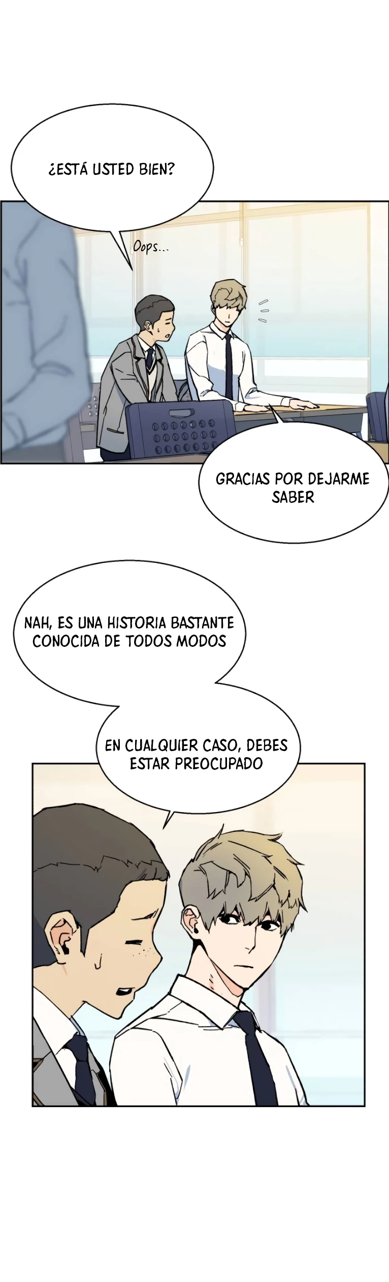 Inscripcion de mercenarios Capitulo 3 página 27
