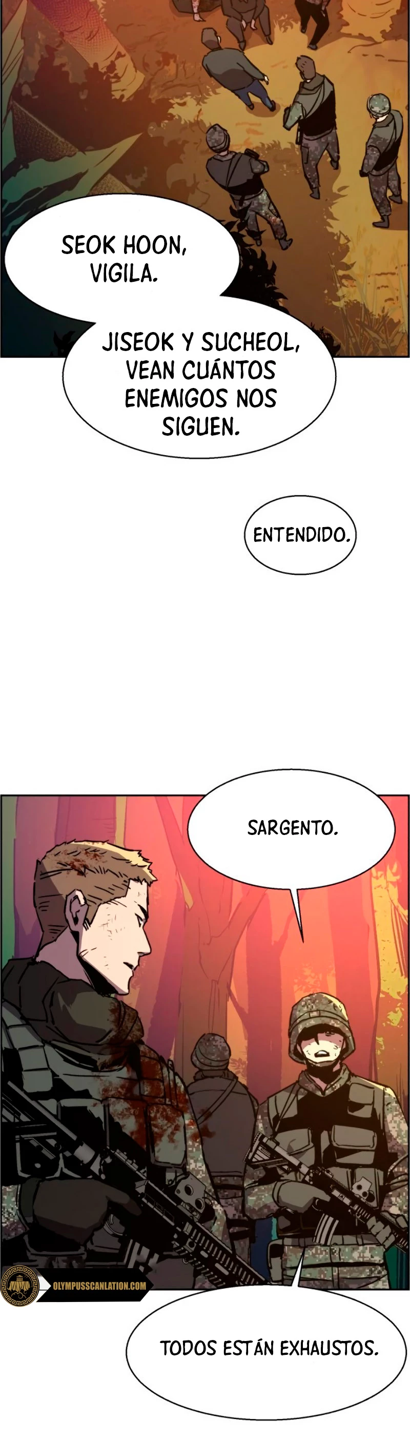 Inscripcion de mercenarios Capitulo 31 página 43