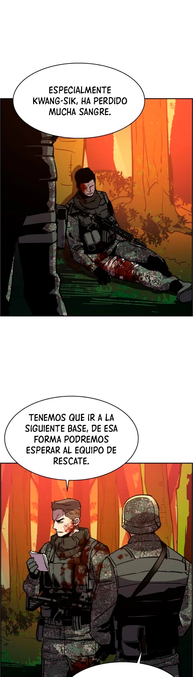 Inscripcion de mercenarios Capitulo 31 página 44