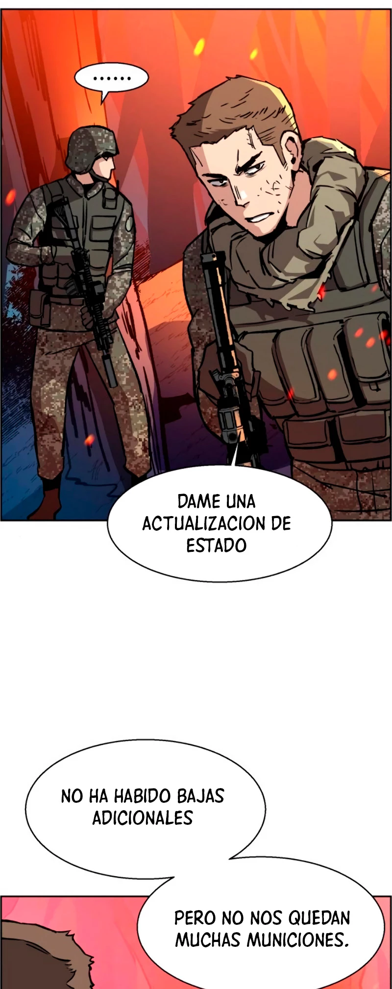 Inscripcion de mercenarios Capitulo 32 página 22