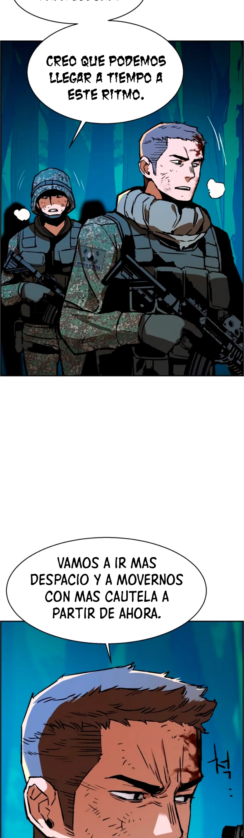 Inscripcion de mercenarios Capitulo 32 página 46
