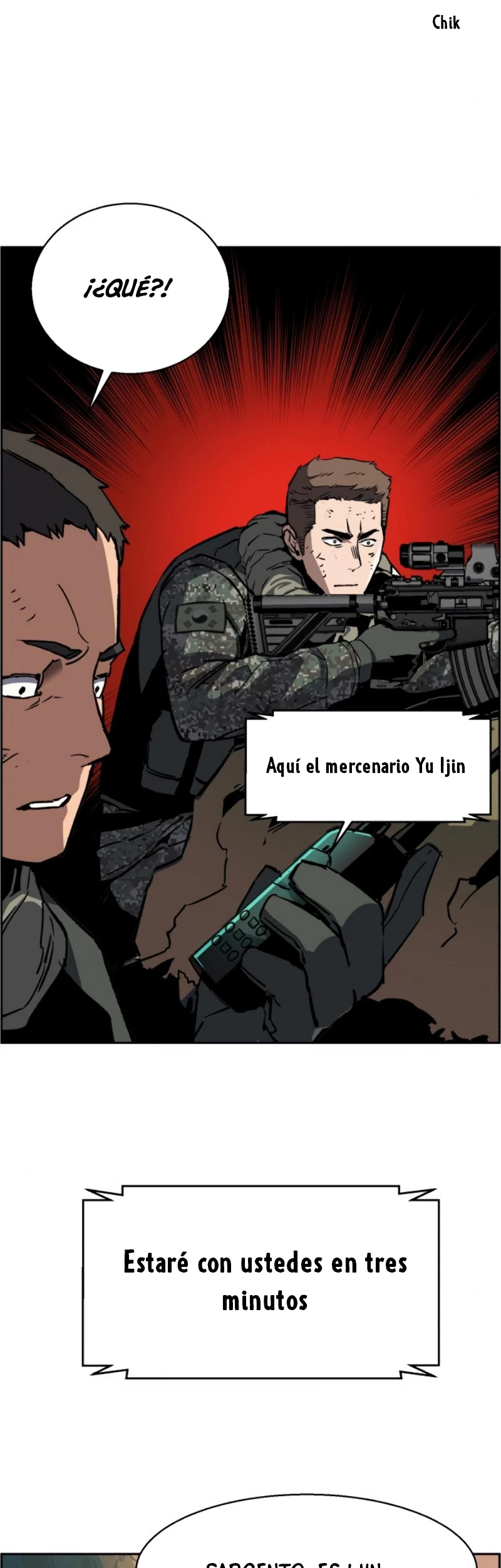 Inscripcion de mercenarios Capitulo 33 página 35