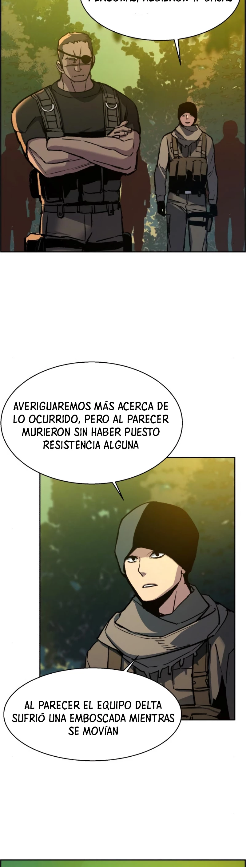 Inscripcion de mercenarios Capitulo 33 página 56