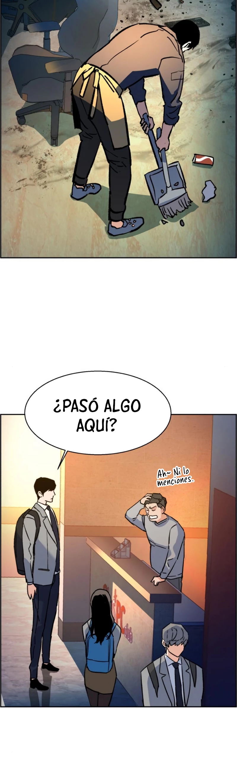 Inscripcion de mercenarios Capitulo 34 página 56