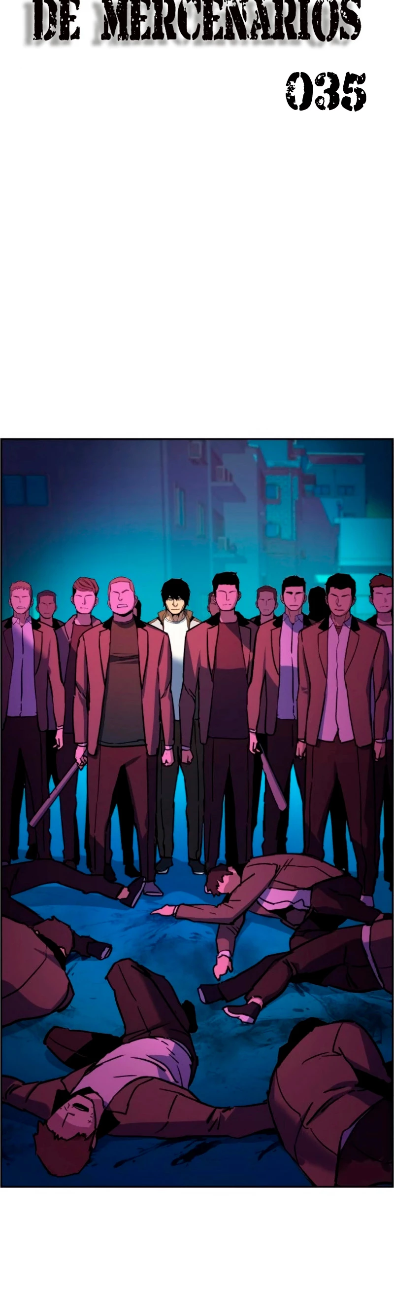 Inscripcion de mercenarios Capitulo 35 página 10