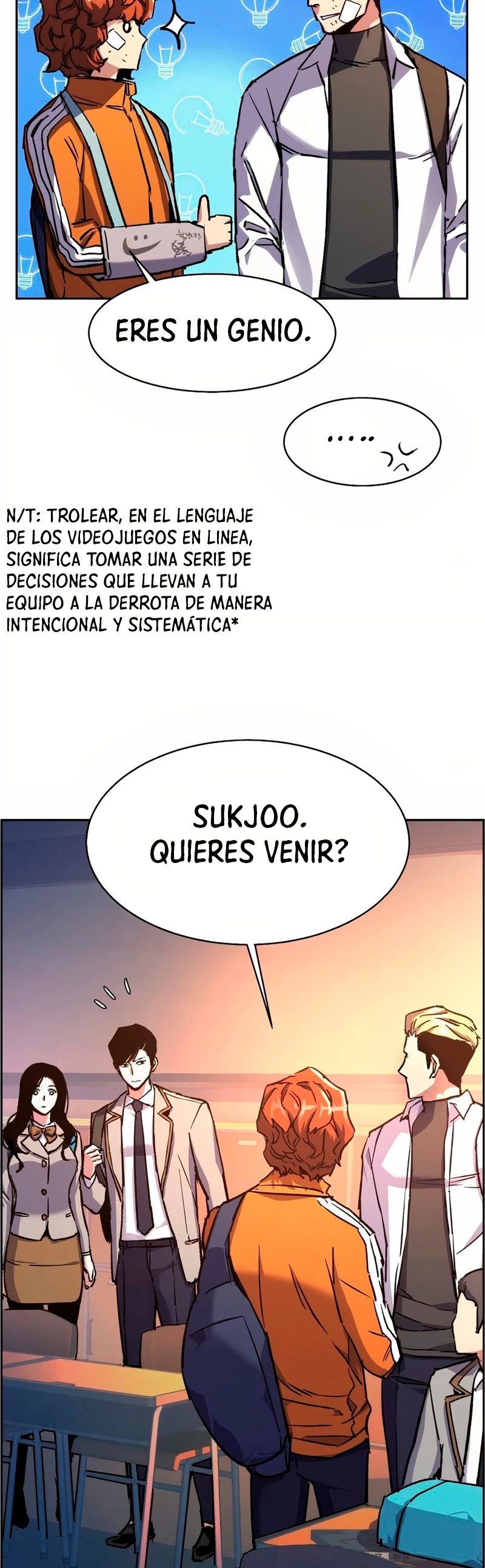 Inscripcion de mercenarios Capitulo 39 página 7