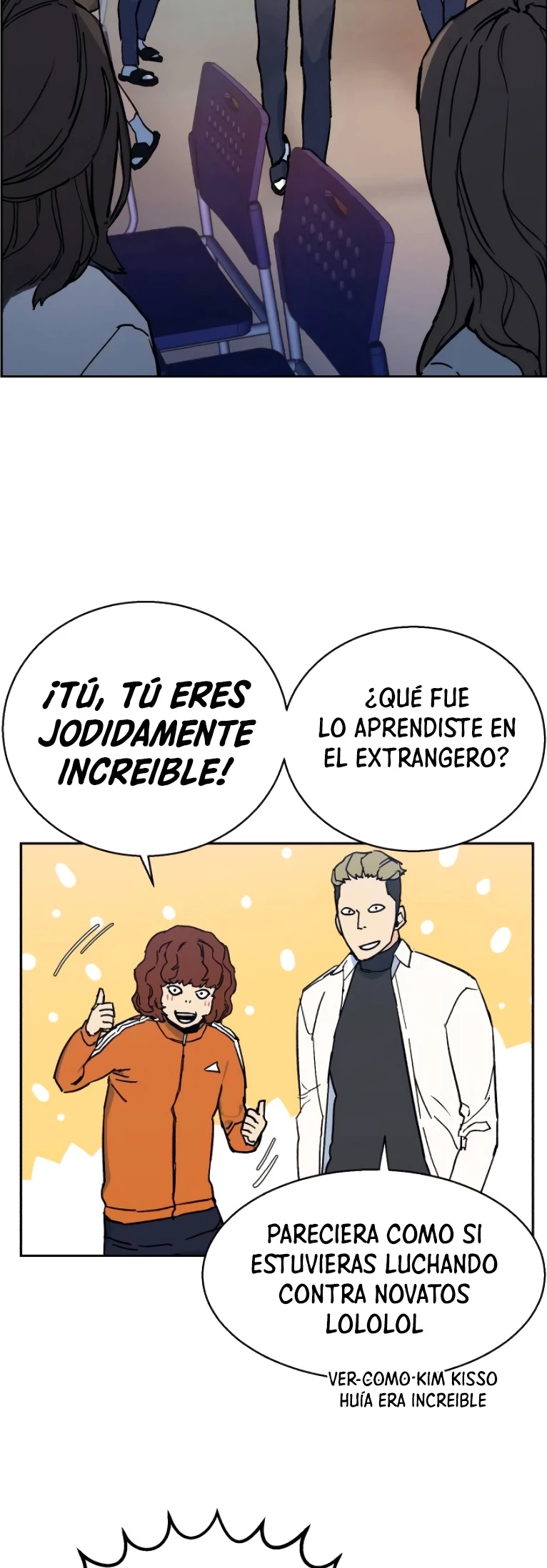 Inscripcion de mercenarios Capitulo 4 página 55