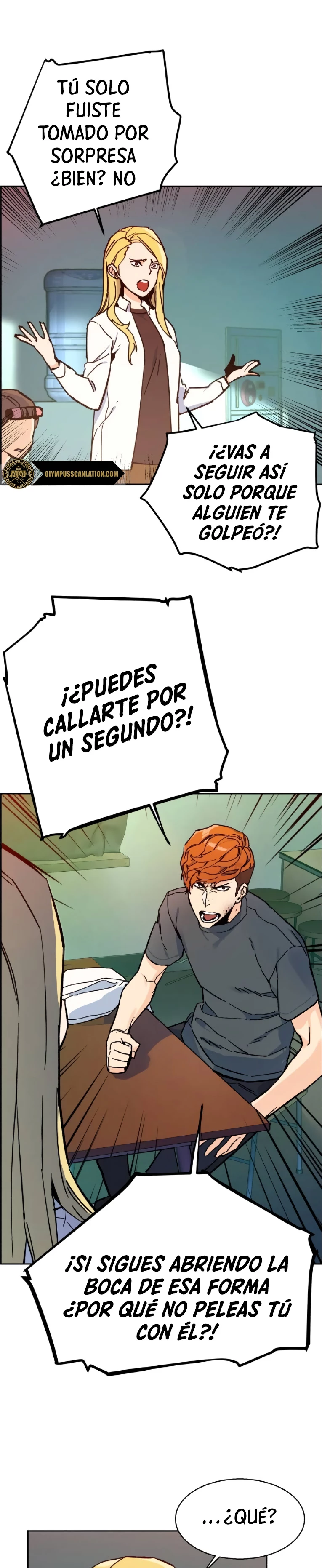 Inscripcion de mercenarios Capitulo 4 página 61