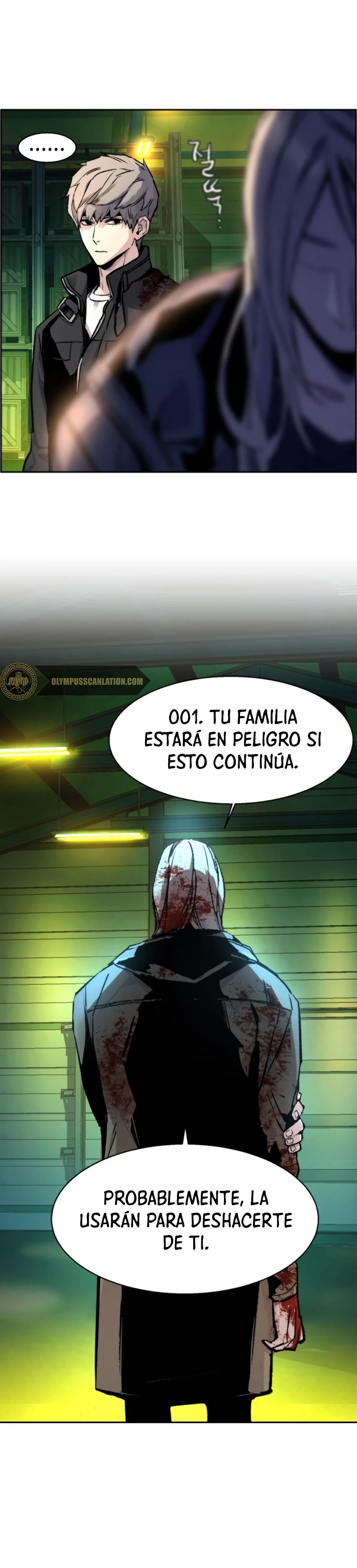 Inscripcion de mercenarios Capitulo 42 página 39