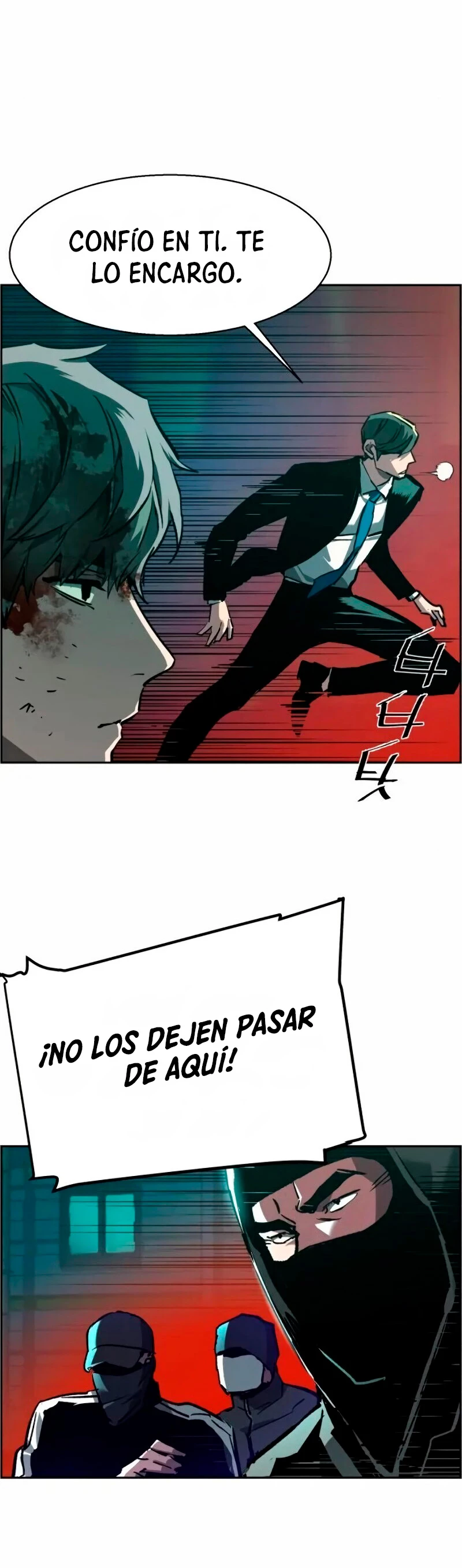 Inscripcion de mercenarios Capitulo 46 página 55