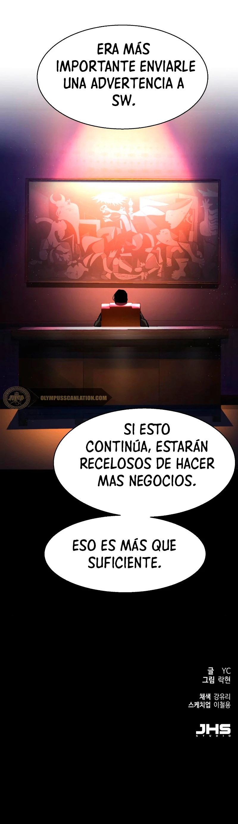 Inscripcion de mercenarios Capitulo 49 página 54