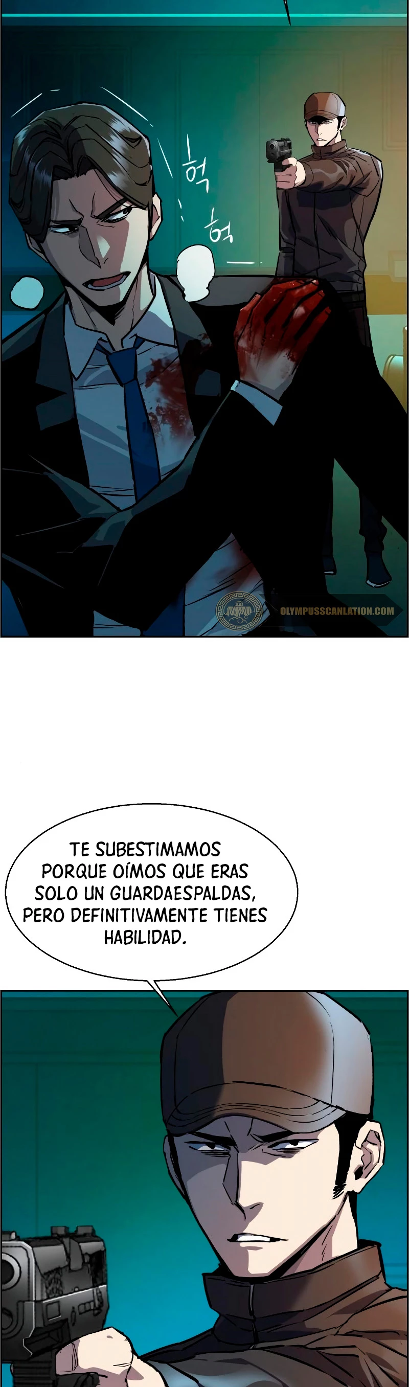 Inscripcion de mercenarios Capitulo 49 página 9