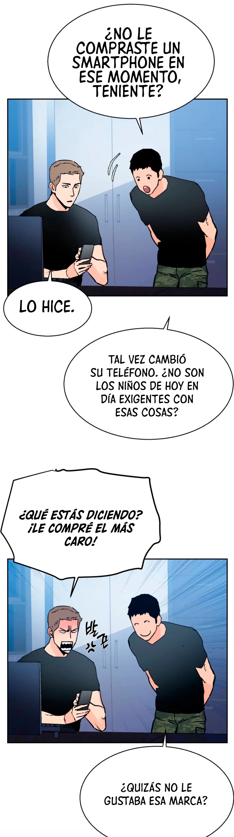 Inscripcion de mercenarios Capitulo 5 página 40
