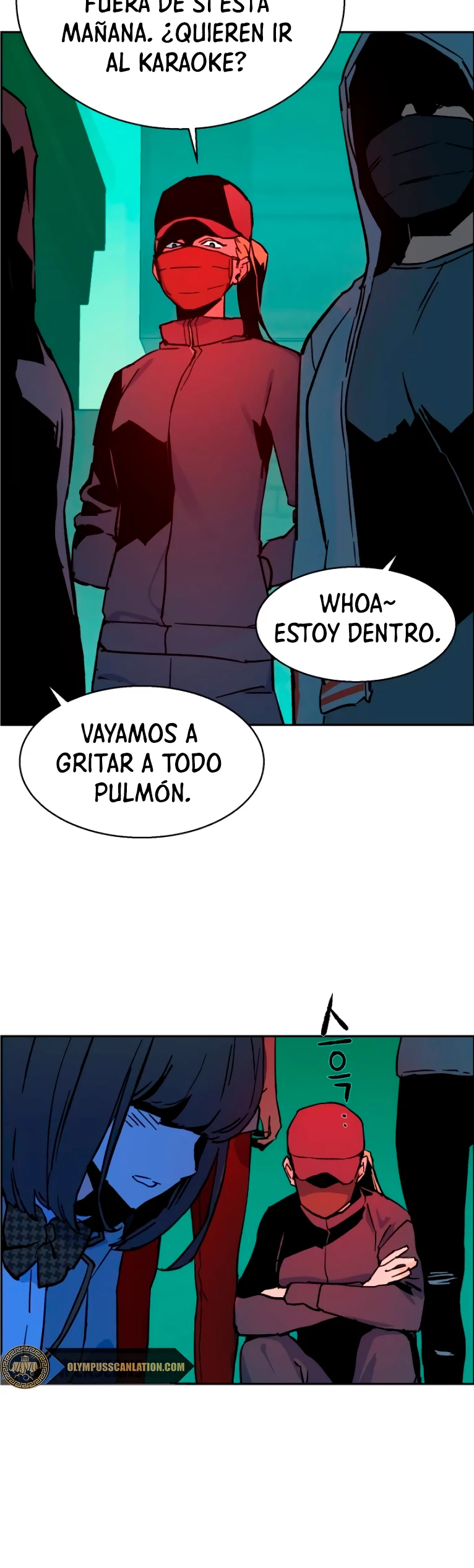 Inscripcion de mercenarios Capitulo 5 página 52