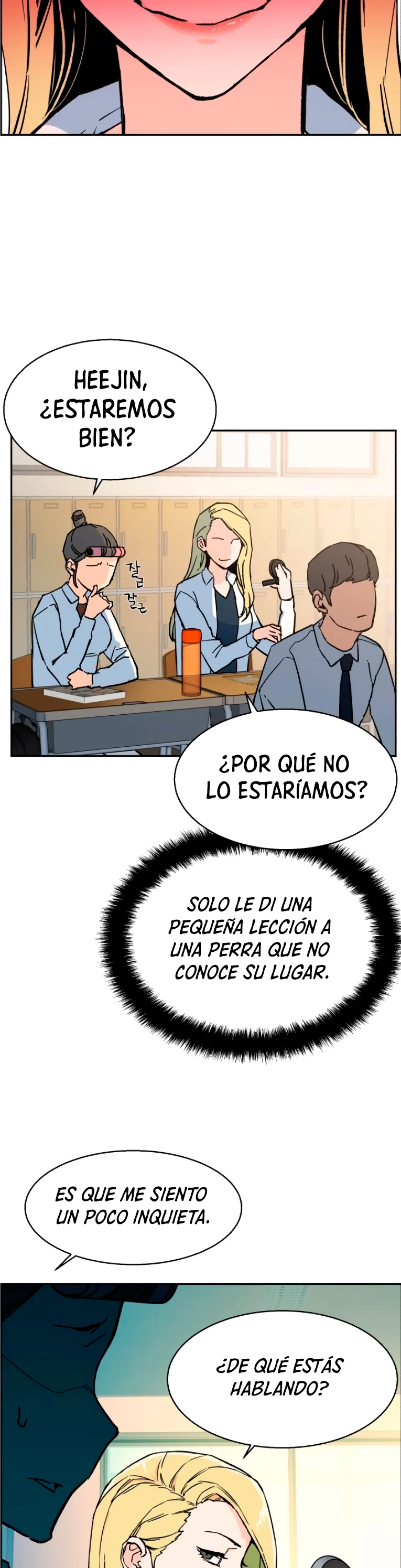 Inscripcion de mercenarios Capitulo 5 página 63