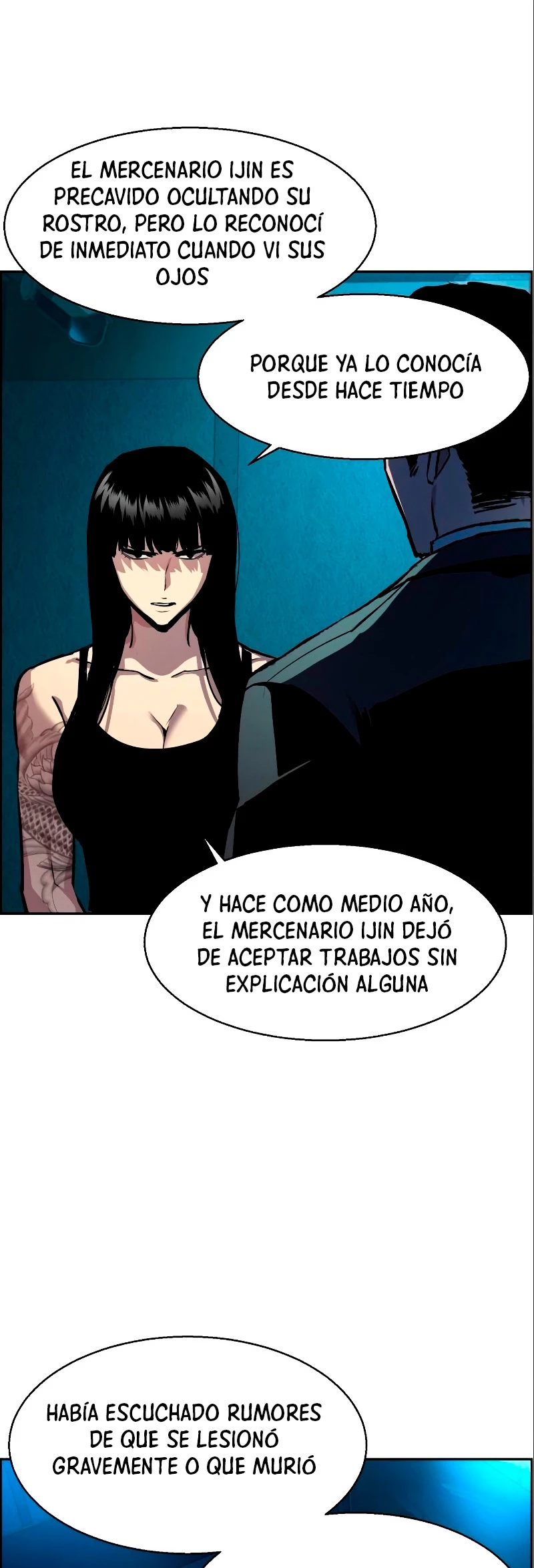 Inscripcion de mercenarios Capitulo 50 página 8