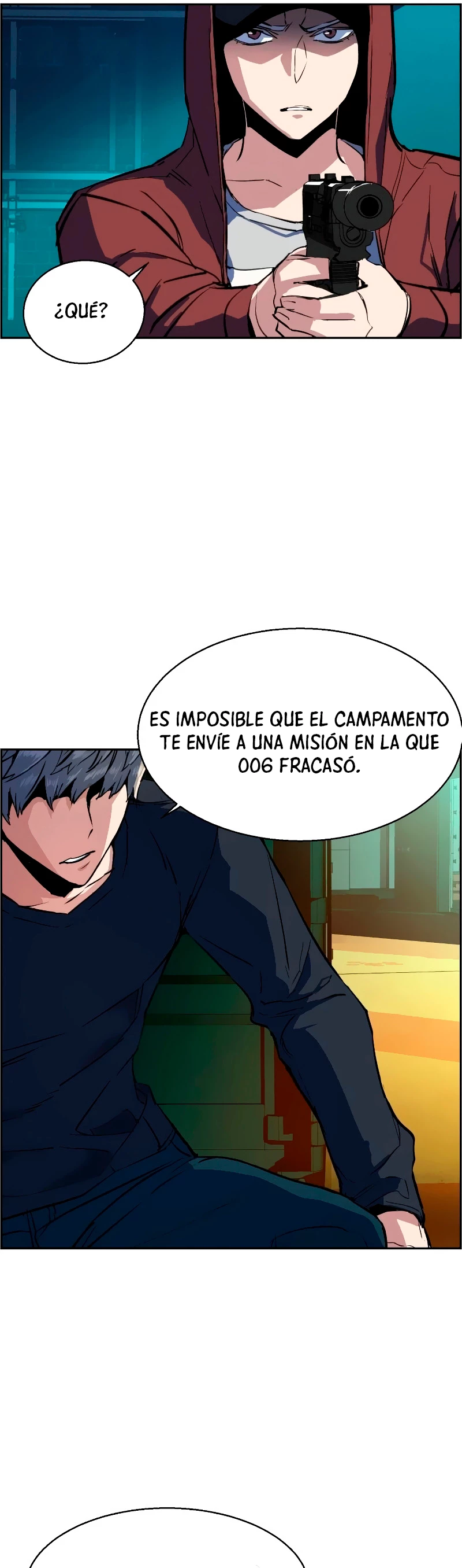 Inscripcion de mercenarios Capitulo 52 página 38