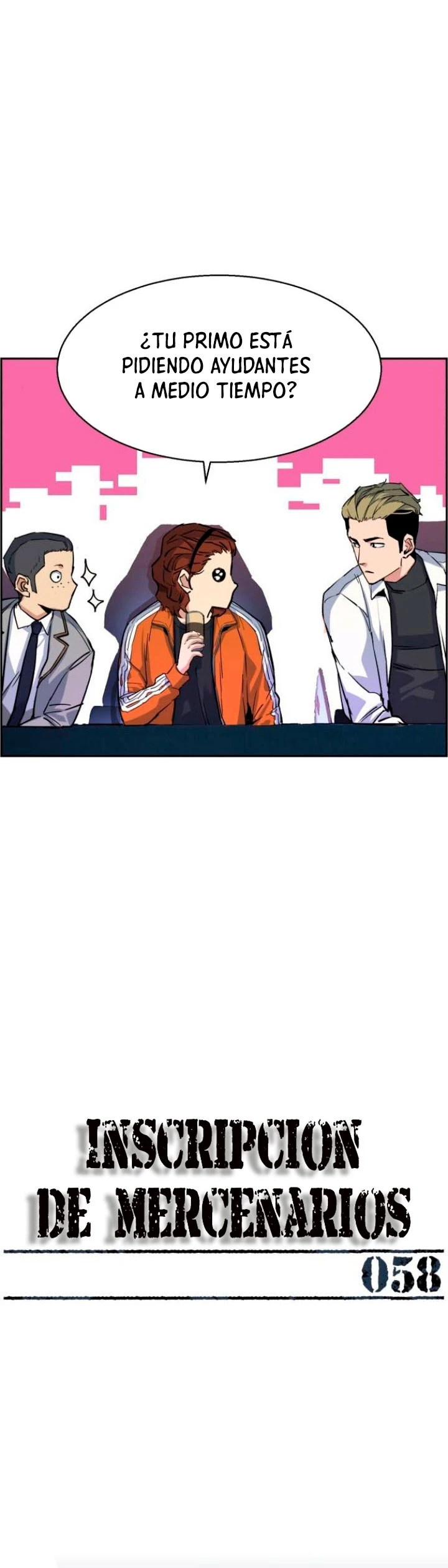 Inscripcion de mercenarios Capitulo 58 página 10