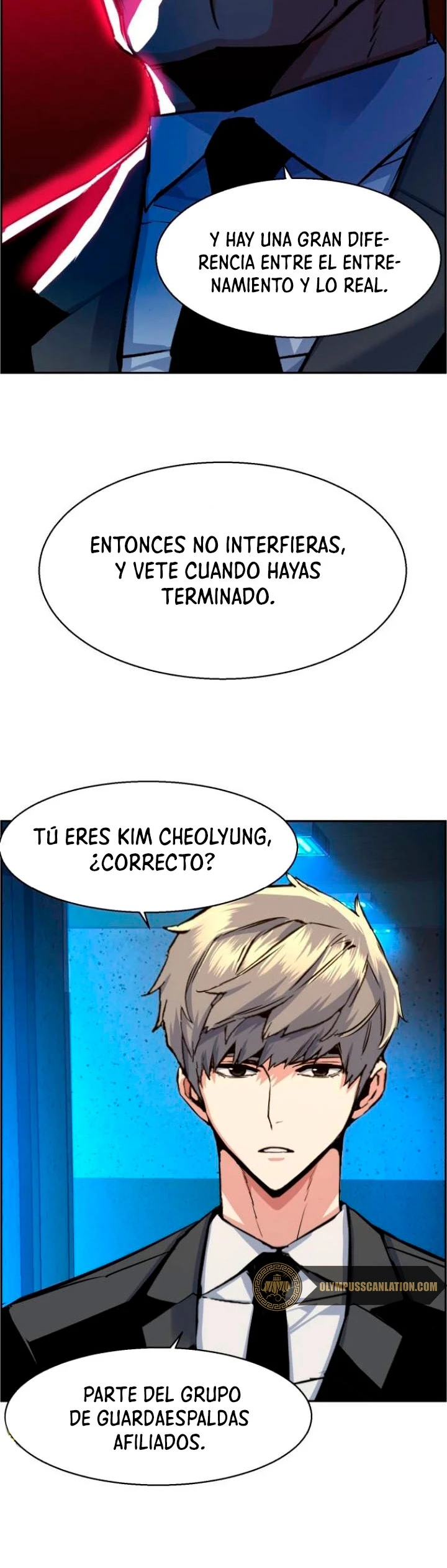 Inscripcion de mercenarios Capitulo 58 página 46