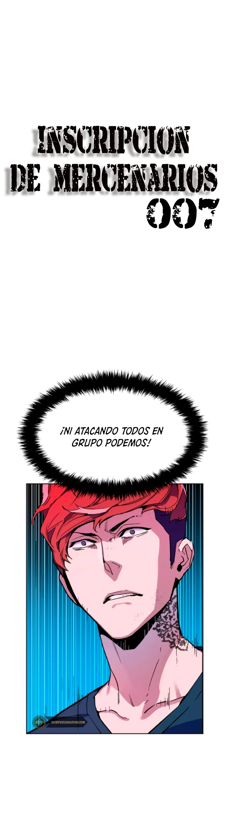 Inscripcion de mercenarios Capitulo 7 página 2