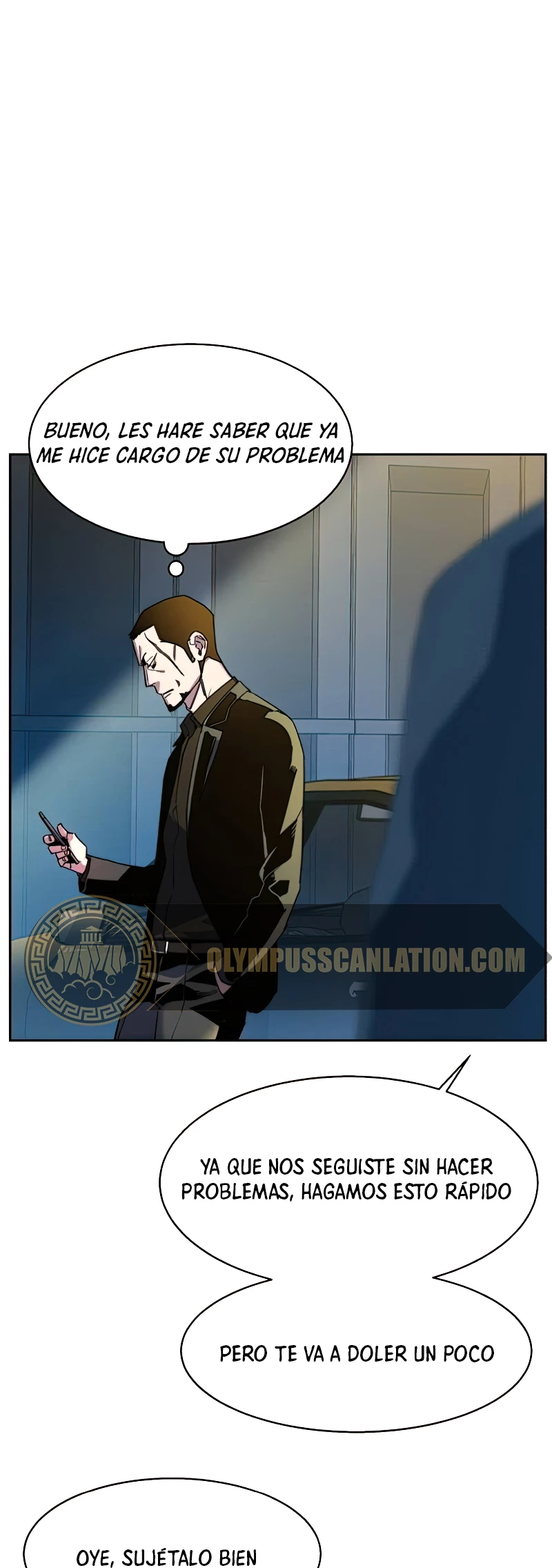Inscripcion de mercenarios Capitulo 8 página 35