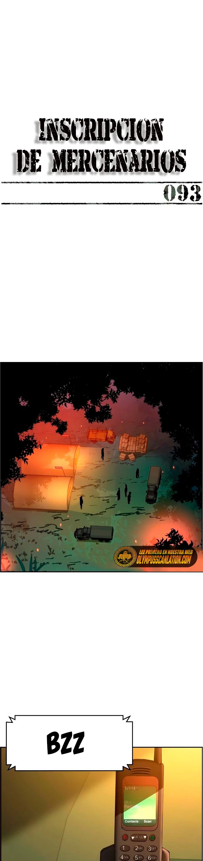 Inscripcion de mercenarios Capitulo 93 página 3