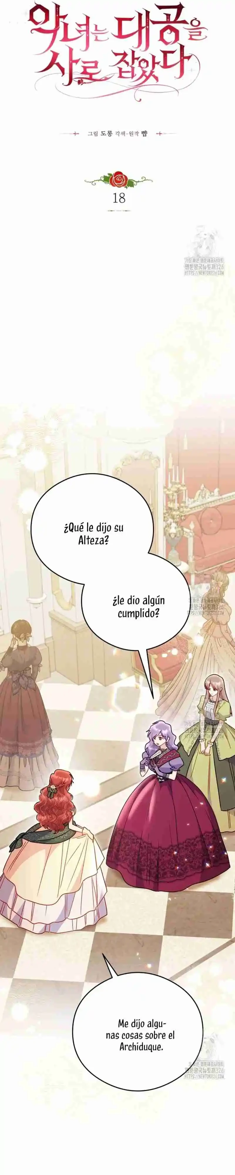 Siendo Una Villana Capturé El Corazón Del Gran Duque Capitulo 18 página 2