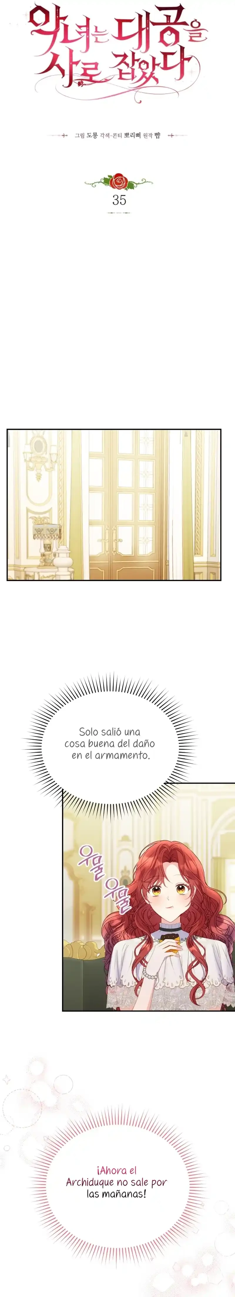 Siendo Una Villana Capturé El Corazón Del Gran Duque Capitulo 35 página 12