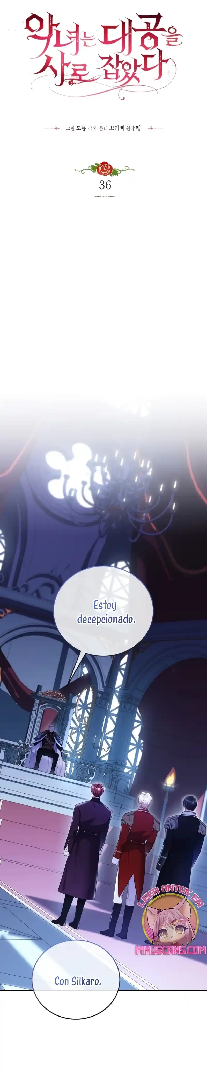 Siendo Una Villana Capturé El Corazón Del Gran Duque Capitulo 36 página 4
